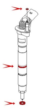 ПРОКЛАДКА ИНЖЕКТОРА 3.0 TDi 059130277