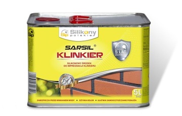 SARSIL Klinkier 5L - Пропитка для клинкера, кирпича