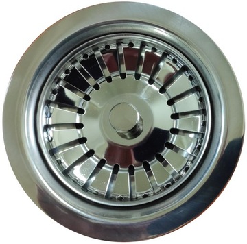 Spust zlewozmywakowy fi 115mm z koszem
