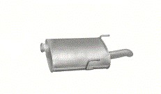 Tłumik końcowy Peugeot 406 2,0 HDi combi 98-04r.