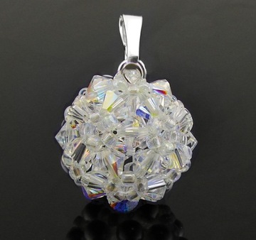 Серьги ARSYLION с кристаллами Swarovski Crystal AB