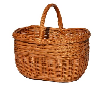 Элегантная корзина для покупок WICKER BASKET