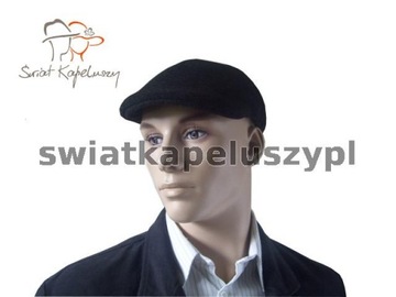 Мужская переключатель черная зимняя шерстяная мужская шляпа с наушниками 59 см