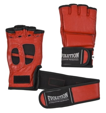 Rękawice do MMA Evolution skóra naturalna r. XL