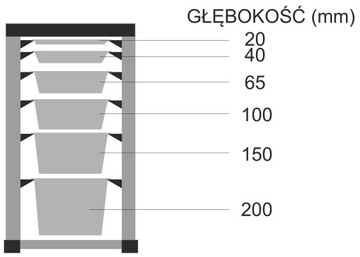 КОНТЕЙНЕР GN1/2 глубиной 65ММ ПРОЗРАЧНЫЙ ПОЛИКАРБОНАТ. 12065PW