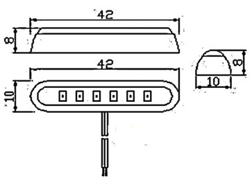 Освещение салона автомобиля LED TUNING LAMP 12V