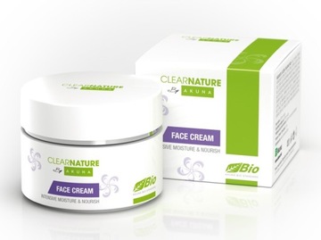 Bio krem organiczny do twarzy Akuna Clear Nature