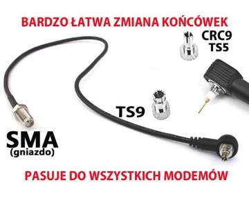 Антенна MIMO LTE 1800–2600 МГц B715, B315, B525 14 м