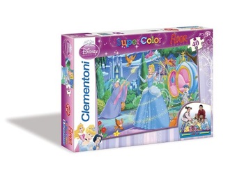CLEMENTONI DISNEY PUZZLE KSIĘŻNICZKI 40EL. 25402