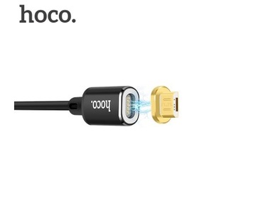 Магнитный кабель Hoco U28 Micro USB черный 1м