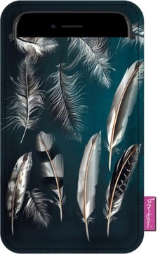Etui na smartfon BERTONI z filcu Levitation