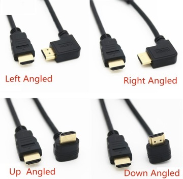 Угол адаптера HDMI-HDMI 2.0 «мама-папа», 4K, 60 Гц