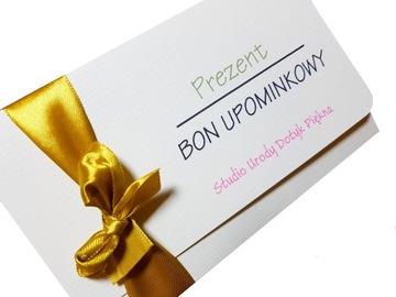 BONY PODARUNKOWE UPOMINKOWE voucher