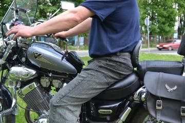 НОВАЯ СПИНКА ВОДИТЕЛЯ YAMAHA VIRAGO 535