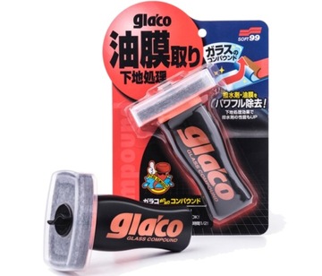 Soft99 Glaco Glass Compound Roll On cleaner 100ml