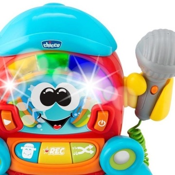 CHICCO Певица SONGY Караоке музыкальный микрофон ИГРАЕТ