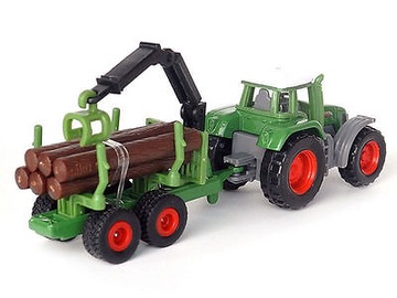 SIKU 1645 FENDT FAVORIT 926 HDS ЛЕСНОЙ ПРИЦЕП