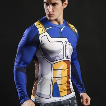 Термофутболка Dragon Ball RASHGUARD VEGETA