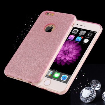 Чехол для iPhone 6s 7 Plus Блеск Glitter ROSEGOLD