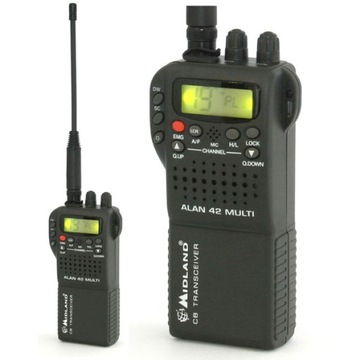 Радио CB Alan 42 DS Multi AM/FM ASQ HARDE