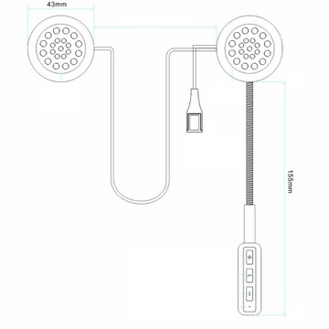 ВНЕДОРОЖНАЯ ГАРНИТУРА BLUETOOTH С МОТОРОМ