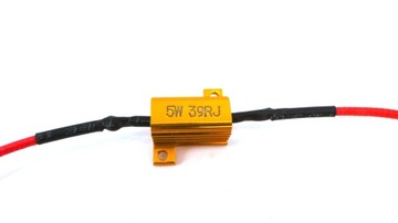 Rezystor - dekoder błędu CAN 5W 39 Ohm 12V pozycja