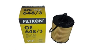 FILTR OLEJE OE648/3 OPEL ASTRA G SIGNUM VECTRA B C