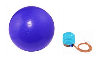 PIŁKA FITNESS- DO ĆWICZEŃ - REHABILITACYJNA-GIMNASTYCZNA 65 cm +pompka XXL