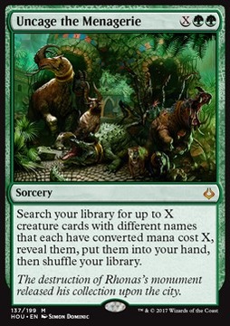 Uncage the Menagerie - szuka stworów @@@@