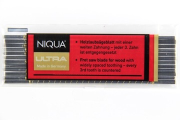 Brzeszczoty do wyrzynarki NIQUA ULTRA N5, 12 szt