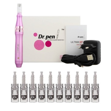 Dermapen Dr Pen ultima M7 + 10 kartridży mezopen