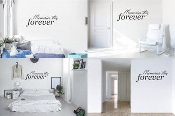 3D деревянная настенная надпись «Воспоминания остаются навсегда»