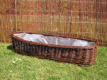 Плетеная корзина Крышка для цветочного горшка Wicker Basket 70