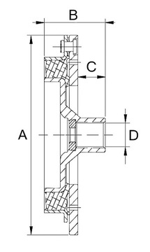 ДИСК СЦЕПЛЕНИЯ КОМПРЕССОРА DELPHI CVC 6 5N0820803A