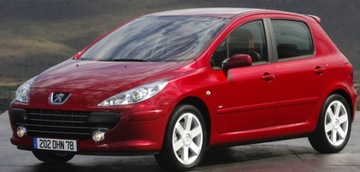 MŘÍŽKA CHLADIČŮ MASKA PEUGEOT 307 01-05