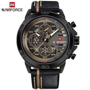 Мужские часы NAVIFORCE TOP Strap Leather COLORS GW