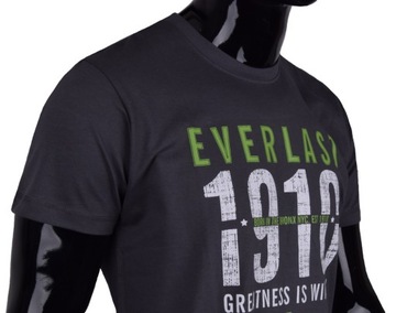 Nové tričko EVERLAST grafitové EVR9300 veľ. S