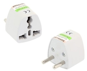 ADAPTER PRZEJŚCIÓWKA WTYCZKA ANGLIA / USA - POLSKA