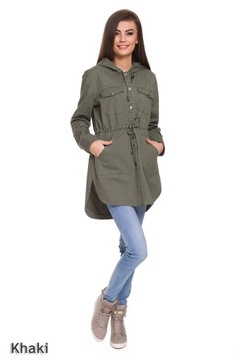 646__roz.M_____KURTKA PARKA KHAKI_ZAMEK