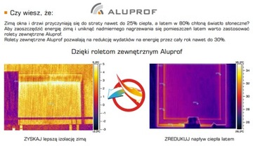 ROLETY ALUMINIOWE Zewnętrzne Roleta Aluminiowa