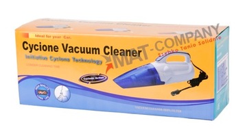 ODKURZACZ SAMOCHODOWY 12V FUNKCJA CYKLONU + HEPA