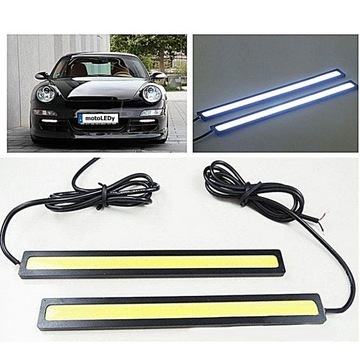 DRL COB LED światła dzienne 2x650lm 2szt