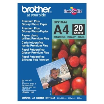 Papier foto Brother BP71GA4 A4 260g 20ark