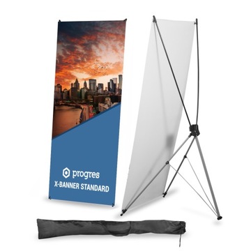 X-BANNER STANDARD 60x160 cm STAND X BANER ROLL UP