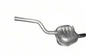 Tłumik końcowy Skoda Octavia II poj.1,6