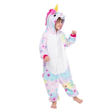 Пижама UNICORN Детская Комбинезон Kigurumi 128 134