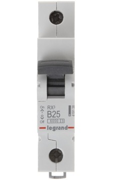 LEGRAND RX3 WYŁĄCZNIK NADPRĄDOWY 1P B25A S301