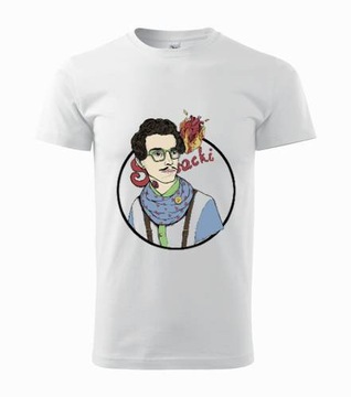 TSHIRT Designerski KOSZULKA męska S druk Słowacki