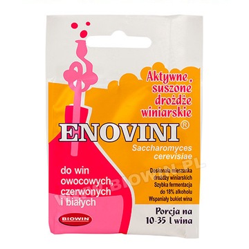 Drożdże ENOVINI 7 g DO WINA, SUSZONE