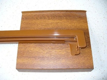 ЗАКРЫШКА ПОДОКОННИКА 40 СМ ГРАФИТ 7024.